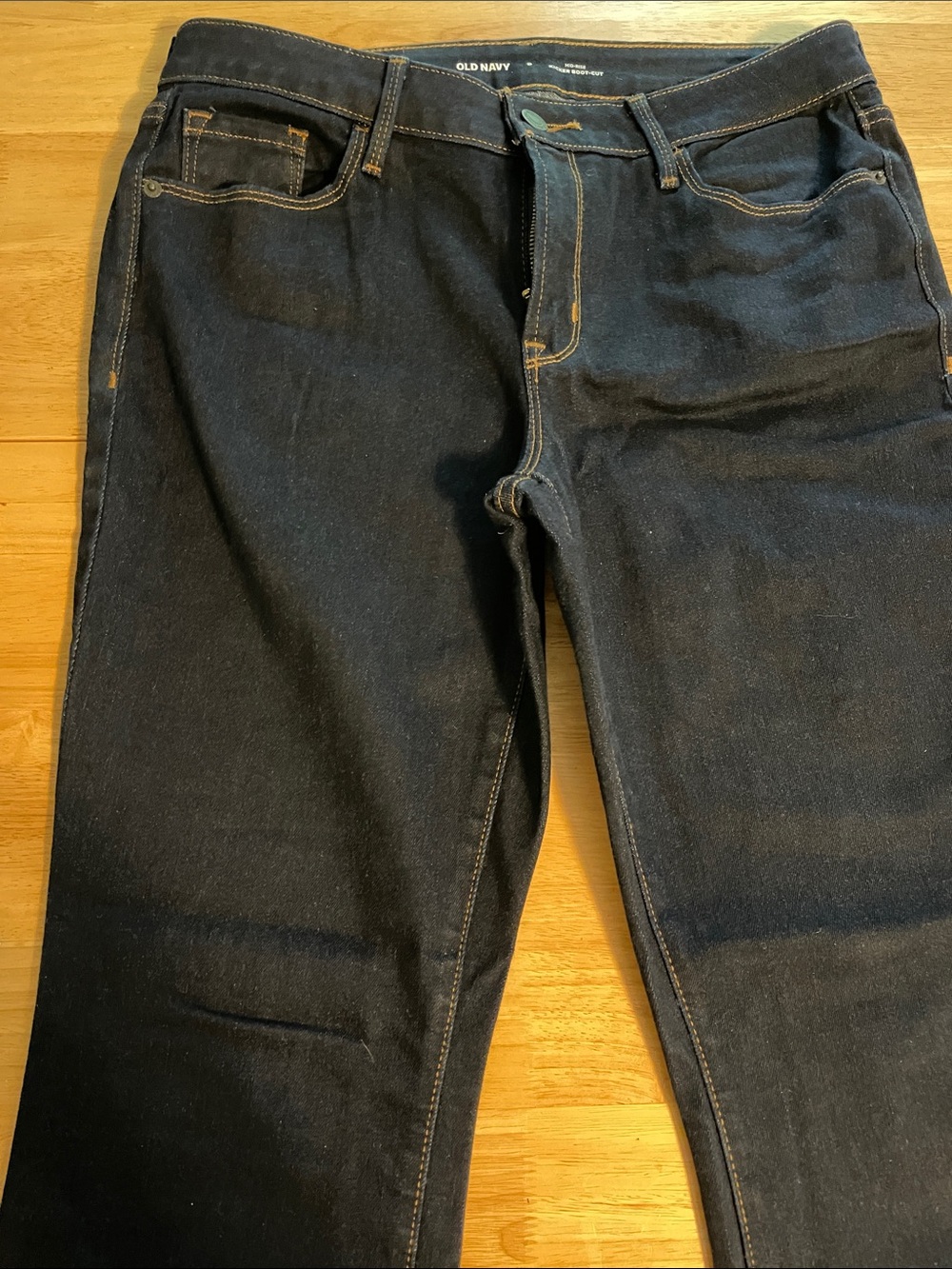 Old Navy women’s Dark Indigo Straight Jeans